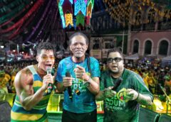 Torcida Brasil Olodum encerra participação no São João da Bahia com festa no Pelourinho